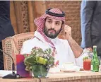  ?? LEON NEAL/POOL PHOTO VIA AP ?? Prince Mohammed bin Salman is Saudi Arabia’s de facto ruler, who also recently took the title of prime minister.