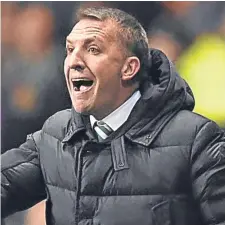  ??  ?? Celtic manager Brendan Rodgers.