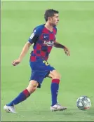  ?? FOTO: PEP MORATA ?? Sergi Roberto medio y lateral