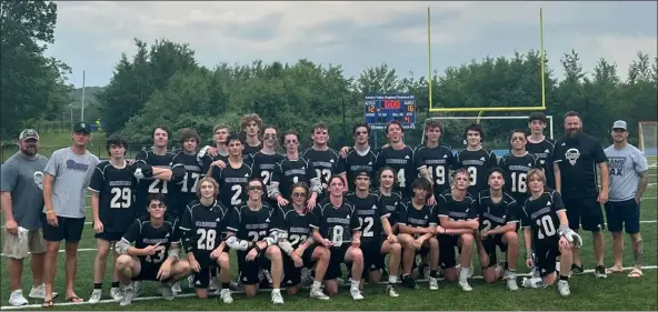  ?? COURTESY SHAWSHEEN TECH ?? Shawsheen Tech defeated Assabet Valley, 16-12, on Friday to become the 2023State Vocational Champions>