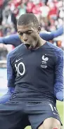  ??  ?? Kylian Mbappe of France