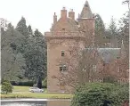 ??  ?? Guthrie Castle was to be the wedding venue for 39 couples.