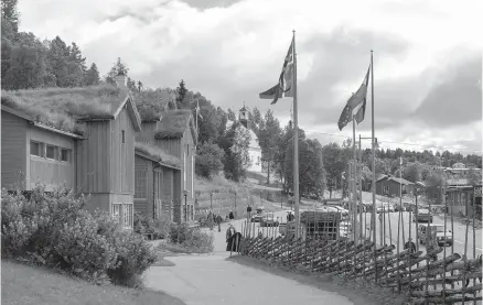  ?? ARILD VÅGEN / CC ?? Située à quelque 600km au nord de Stockholm, la ville de Funäsdalen est encerclée par un vaste territoire qui sert de pâturage aux troupeaux de rennes du sud du Sápmi.