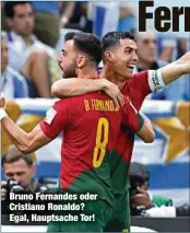  ?? ?? Bruno Fernandes oder Cristiano Ronaldo? Egal, Hauptsache Tor!