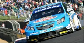  ??  ?? A second BTCC title win came in an Rml-run Chevrolet in 2010