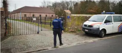  ?? FOTO CHRIS NELIS ?? Ook de federale politie werd ingezet tijdens de inval in het landhuis.