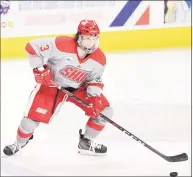  ?? Steve McLaughlin / Sacred Heart ?? Former Sacred Heart forward Mike Lee, a Hamden native, will play for the Indy Fuel of the ECHL this season.