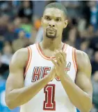  ??  ?? Kevin Garnett anunció su retiro y Chris Bosh sigue afectado de salud.