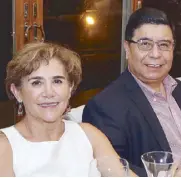 ??  ?? Mexican Ambassador Gerardo Lozano Arredondo and wife Mariza Arciniega.
