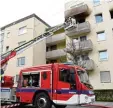  ?? Foto: Silvio Wyszengrad ?? Das Feuer brach am 12. April in der Wohnung aus.