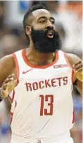  ??  ?? James Harden