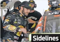  ?? TERRY RENNA/THE ASSOCIATED PRESS ?? Martin Truex Jr. was fastest in the final practice of the season, hitting 171.195 mph on Saturday at HomesteadM­iami Speedway and again stamping himself as the driver to beat in the finale.