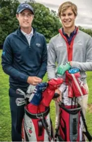  ?? FOTO GUY PUTTEMANS ?? Nicolas Colsaerts en Thomas Detry.