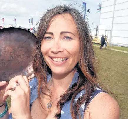  ?? Arwyn Roberts ?? won the Welsh Learner of the Year title at the National Eisteddfod