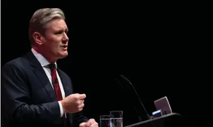  ?? Photograph: James McCauley/REX/ Shuttersto­ck ?? Keir Starmer was undeniably effective – somehow both emotionall­y and intellectu­ally reassuring.