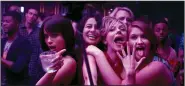  ?? ?? Blair (Zoe Kravitz, from left), Frankie (Ilana Glazer), Jess (Scarlett Johansson), Pippa (Kate McKinnon) and Alice (Jillian Bell) party in Columbia Pictures’ 2017 film “Rough Night.”