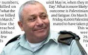  ?? PHOTO: FLASH 90 ?? IDF chief Gadi Eizenkot