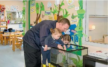  ?? SUPPLIED ?? The children at Buttercups Early Learning Centre in Pukekohe are learning all about the life cycle of frogs.