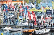  ?? FOTO: INTERBOOT ?? Legt einen rundum gelungenen Start hin: Die Messe Friedrichs­hafen ist mit den Besucherza­hlen, dem Wetter und dem Angebot der Interboot zufrieden.