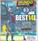  ?? FOTO: MD ?? Portada de MD tras el Clásico