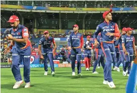  ?? — BCCI ?? Delhi Daredevils are at the bottom of the table with just four points.