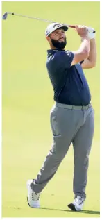  ?? GETTY IMAGES ?? Money matters: The Spanish golfer Jon Rahm who had once said he was not interested in money, had jumped on Saudi Arabia’s LIV bandwagon for a reported half a billion dollars.