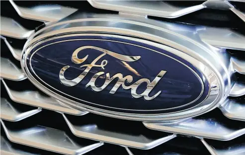  ?? GENE J. PUSKAR / THE ASSOCIATED PRESS ?? Ford, the company that popularize­d the passenger car, has pulled the plug on its lines of traditiona­l sedans.