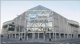  ?? JOSIE LEPE — STAFF ARCHIVES ?? SAP Center in San Jose, shown here in 2015, celebrated its 25th anniversar­y on Friday