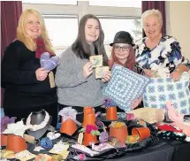  ??  ?? Family fortunes Clare Sneddon, Laurel Sneddon, Robyn Sneddon and Alva Hamilton