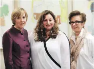  ?? CENTRE FOR ADDICTIONS AND MENTAL HEALTH / THE CANADIAN PRESS ?? Among the authors include Deborah Gillis, president and CEO of the Centre for Addictions and Mental Health Foundation, CAMH scientist Dr. Sophie Soklaridis and CAMH president and CEO Dr. Catherine Zahn.