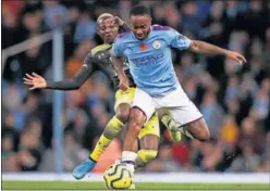  ??  ?? Raheem Sterling es una de las estrellas del City y la selección inglesa.