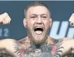  ??  ?? Conor McGregor