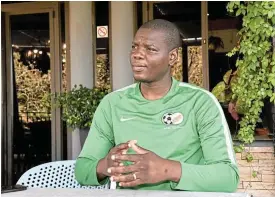  ?? /Freddy Mavunda ?? New wave: Justice & correction­al services minister Ronald Lamola says a succession plan will help the ANC modernise and avoid becoming stagnant.