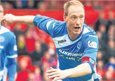  ?? Picture: SNS. ?? The St Johnstone captain is hoping to feature against Hartlepool.