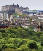  ?? ?? Scotland’s capital Edinburgh narrowly beat Glasgow to the ‘honour’ of the country’s dirtiest location; inset, Colin Edgar