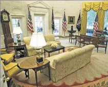  ??  ?? MAKE IT SHINE: The White House will undergo a thorough cleaning ahead of Joe Biden moving into the Oval Office.