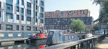  ?? PHOTO SUPPLIED ?? New Islington Marina is set in an ‘urban oasis’ marrying Manchester’s industrial heritage with its vibrant future.