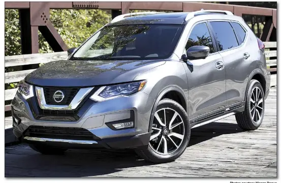  ?? Photos courtesy Nissan Rogue ?? The Rogue outsells more long-running nameplates including the Altima, Maxima and Sentra in Nissan’s lineup