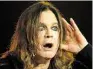  ?? DPA-BILD: REHDER ?? Ozzy Osbourne