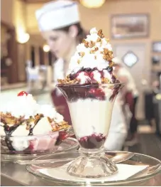  ?? LEOPOLD’S ICE CREAM ?? The treats at Leopold’s in Savannah, Ga., are time-tested — the shop’s handmade recipes are almost 100 years old.