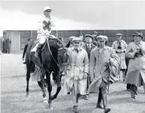  ??  ?? Gordon Richards rode his last mount in 1954