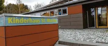  ?? Foto: Karin Marz ?? Das Kinderhaus St. Martin verändert die Öffnungsze­iten.