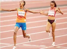  ?? ?? Sifan Hassan has won global titles over 1500m, 5,000m and 10,000m on the track