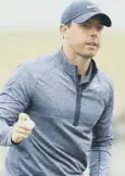  ??  ?? 0 Rory Mcilroy: Fifth attempt to complete career grand slam.