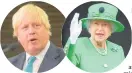  ?? Photos / AP ?? Ousted British Prime Minister Boris Johnson added to the political turmoil in Britain and we said goodbye to Queen Elizabeth II who died in September.