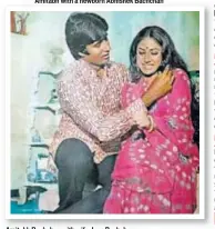  ??  ?? Amitabha Bachchanac­can withw wifewe Jayaaya Bachchanac c an