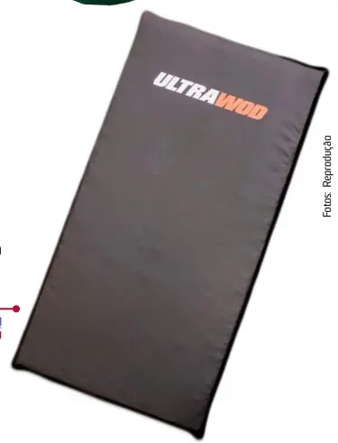  ??  ?? Colchonete Ultrawod R$95,00