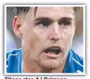  ?? ?? Titans star AJ Brimson.