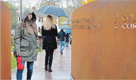  ?? MELINDA CHEEVERS
NIAGARA THIS WEEK ?? Voices of Freedom Park officially opened to the public in Niagara-on-the-Lake Friday.