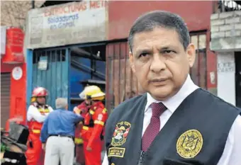  ?? FACEBOOK / DIVIDCE.PNP ?? Según el escalafón de la PNP, el general Montoya Mori sería designado inspector general de la policía.